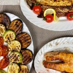 Овощи на мангале